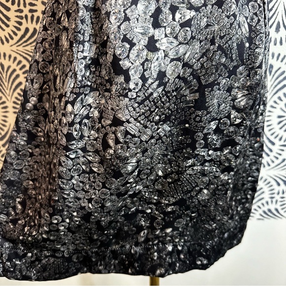 Lanvin Silk Blend Diamond Print Dress - Picture 10 of 16